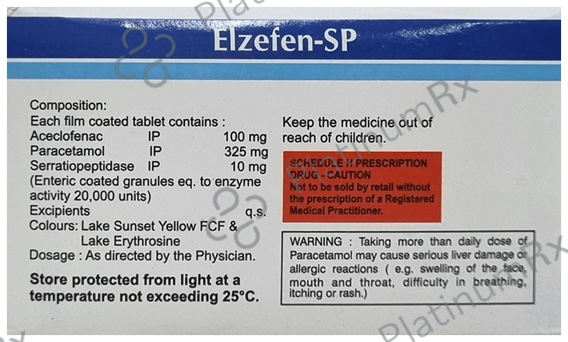 Elzefen-SP Tablet