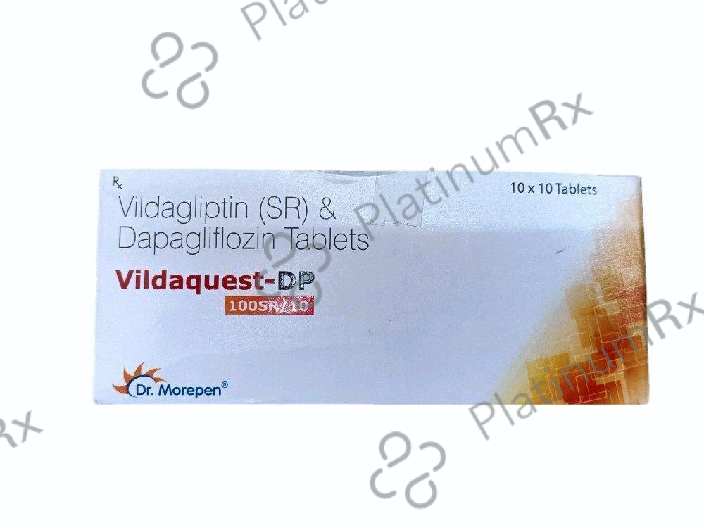 Vildaquest DP 10/100mg Tab SR 10s