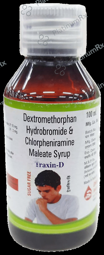 Traxin D Syrup Sugar Free
