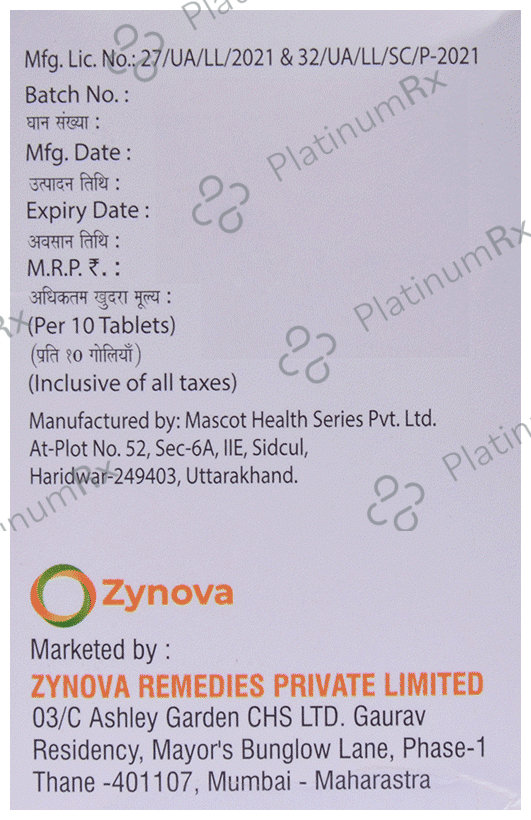 Switmet G 1 Tablet PR 10s