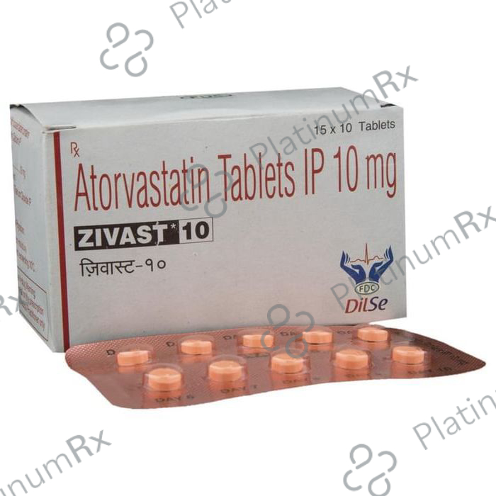 Zivast 10mg Tablet 10s