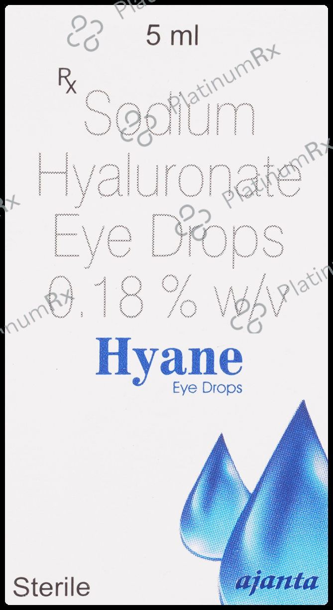 Hyane 0.18% Eye Drop 5ml