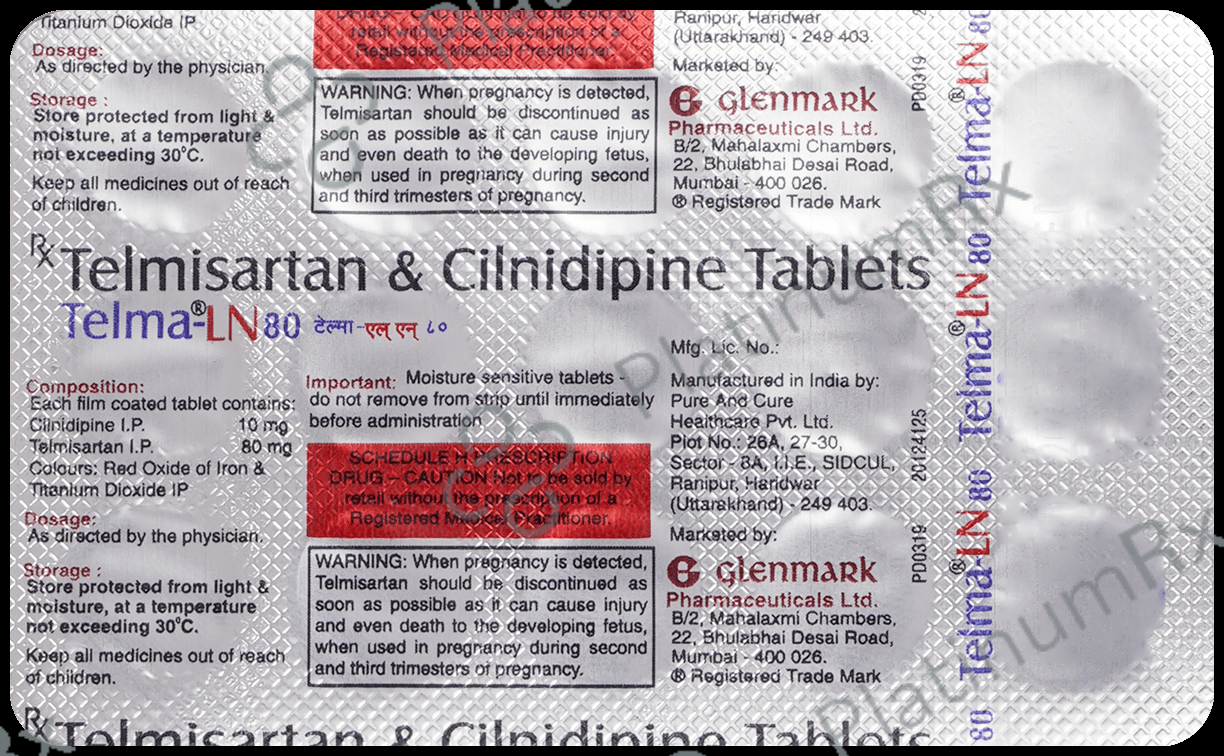 Telma-LN 80 Tablet