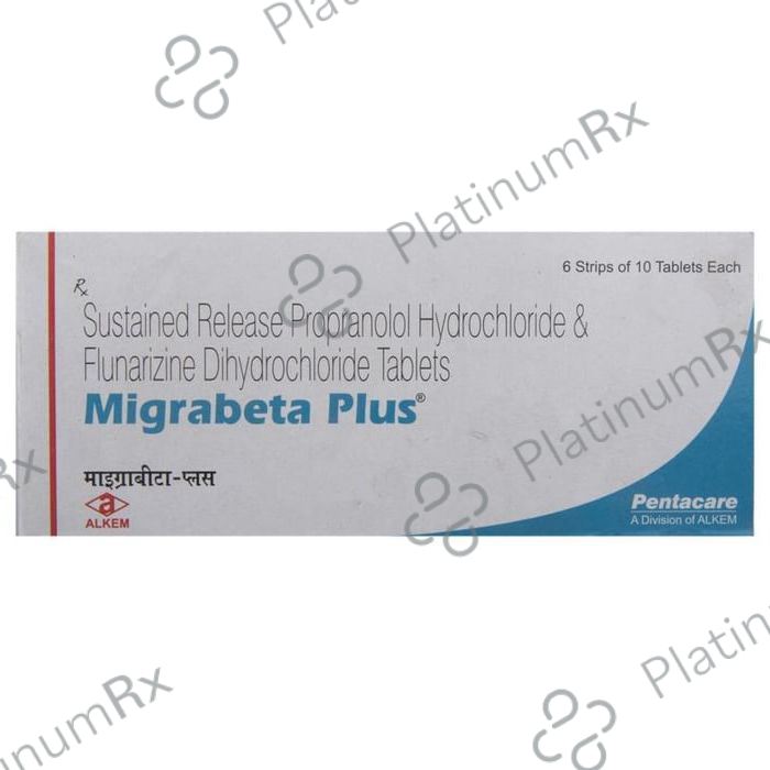 Migrabeta Plus 10/40mg Tablet 10s