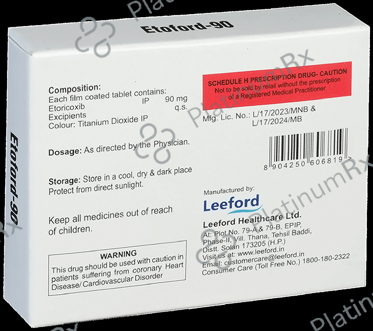 Etoford 90 Tablet
