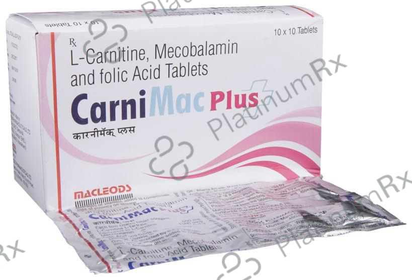 Carnimac Plus 500/1500/1500mg Tablet 10s