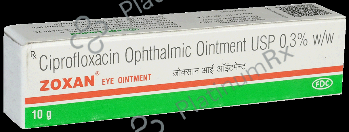 Zoxan Eye Ointment 10gm