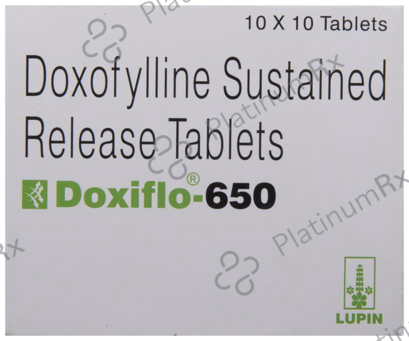 Doxiflo 650mg Tablet SR 10s