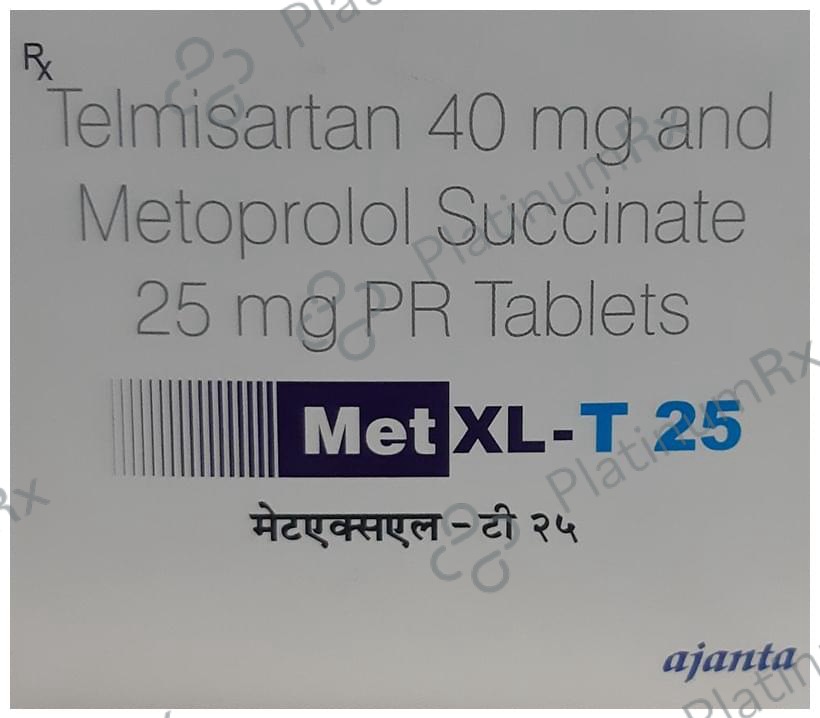 Met XL T 23.75/40mg Tablet 20s