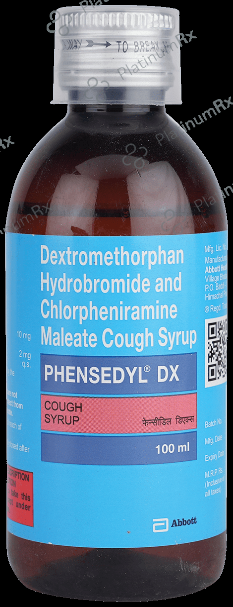 Phensedyl DX Syrup 100ml