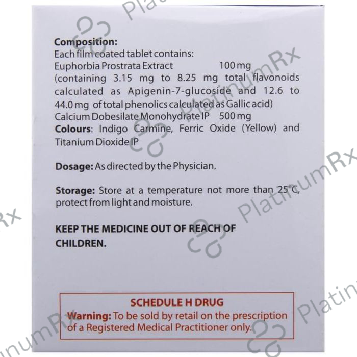 Thank OD Forte 500/100mg Tablet 7s