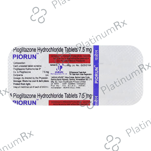 Piorun 7.5mg Tablet 10s