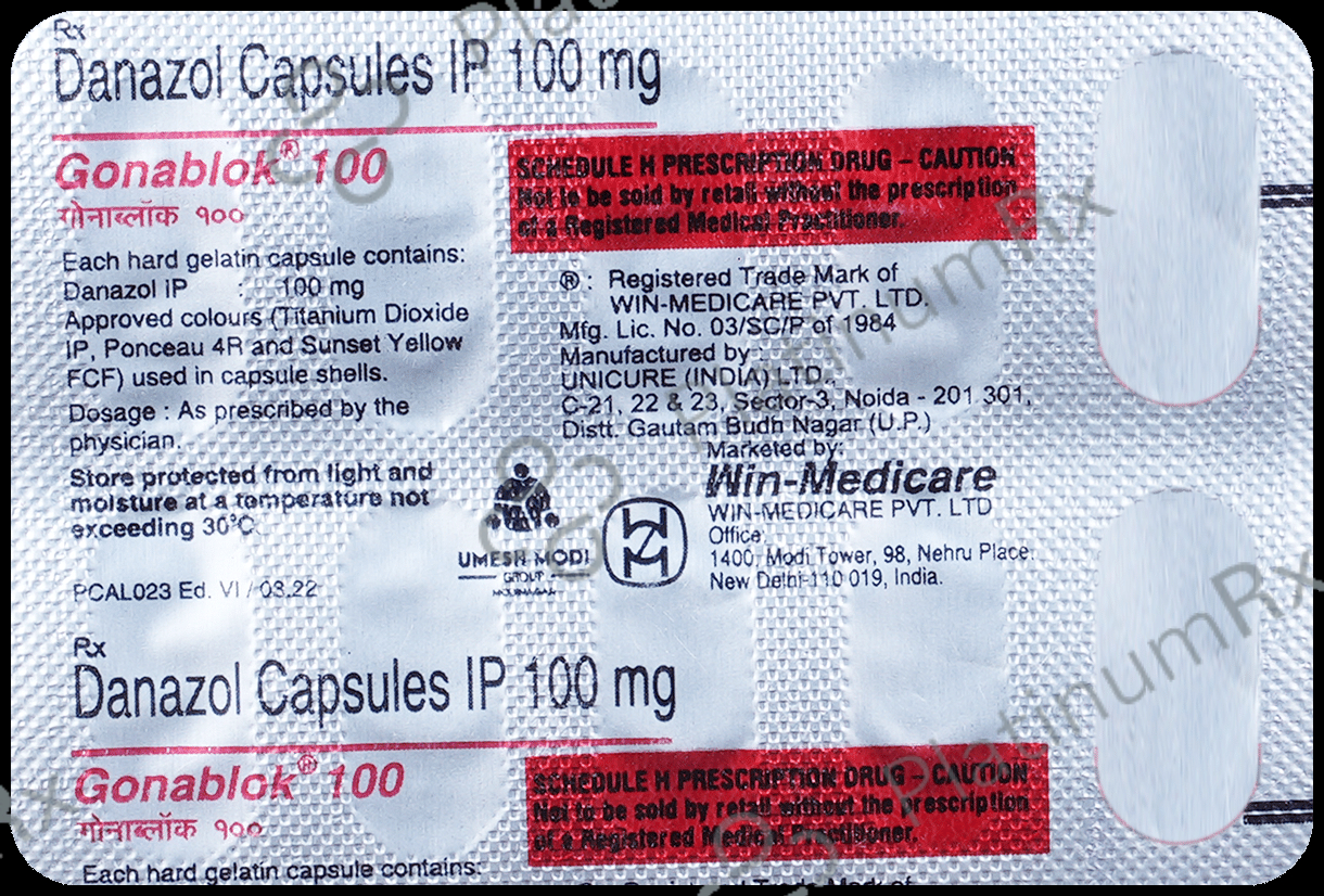 Gonablok 100 Capsule 30 Capsule