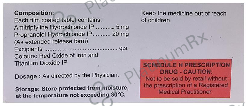 Amnurite Beta 5/20mg ER Tablet 10s