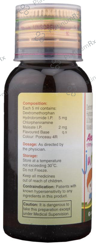 Alex Junior 2/5mg Syrup 60ml