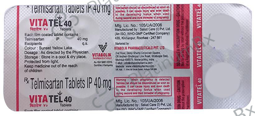 Vitatel 40 Tablet