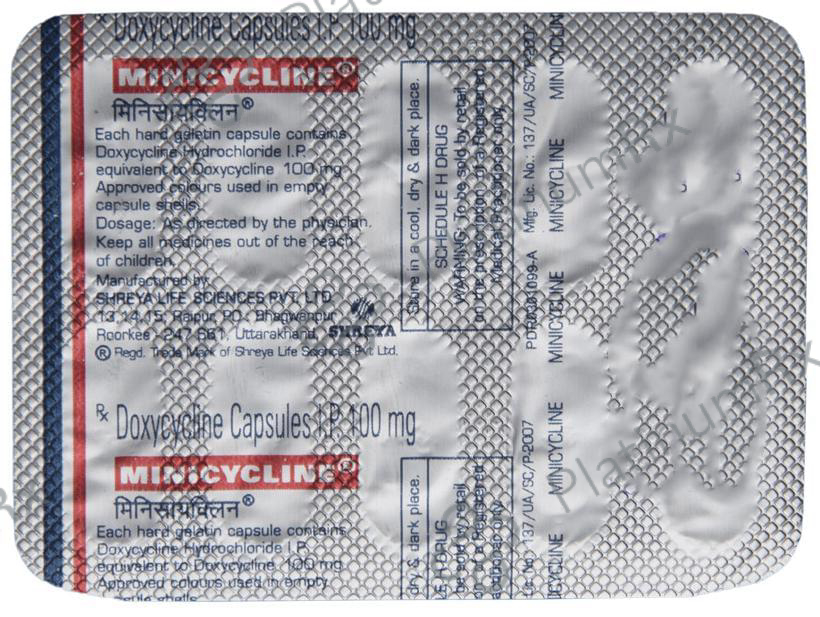 Minicycline Capsule