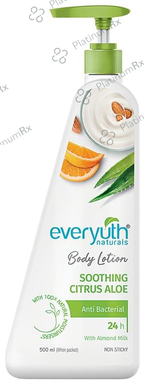 Everyuth Naturals Soothing Citrus Aloe Body Lotion 500 ml