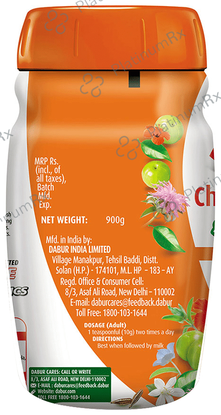 Dabur Chyawanprakash Sugar-Free Chyawanprash - Suitable for Diabetics & Boosts Immunity 900gm