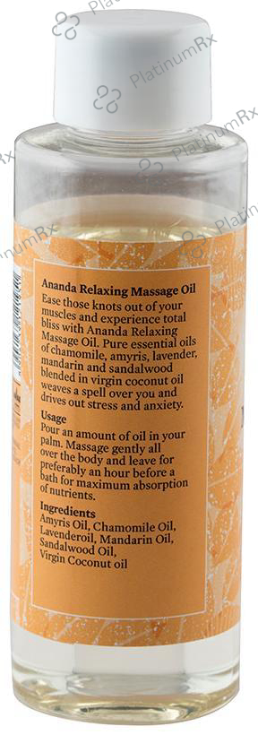 Bipha Ayurveda Ananda Relaxing Massage Oil