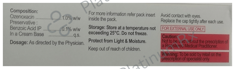 Ozx Cream 10gm