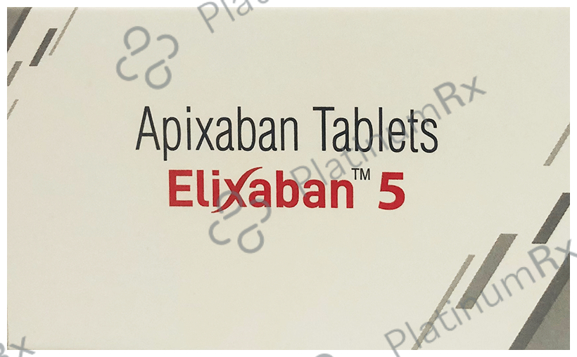 Elixaban 5mg Tablet 10s