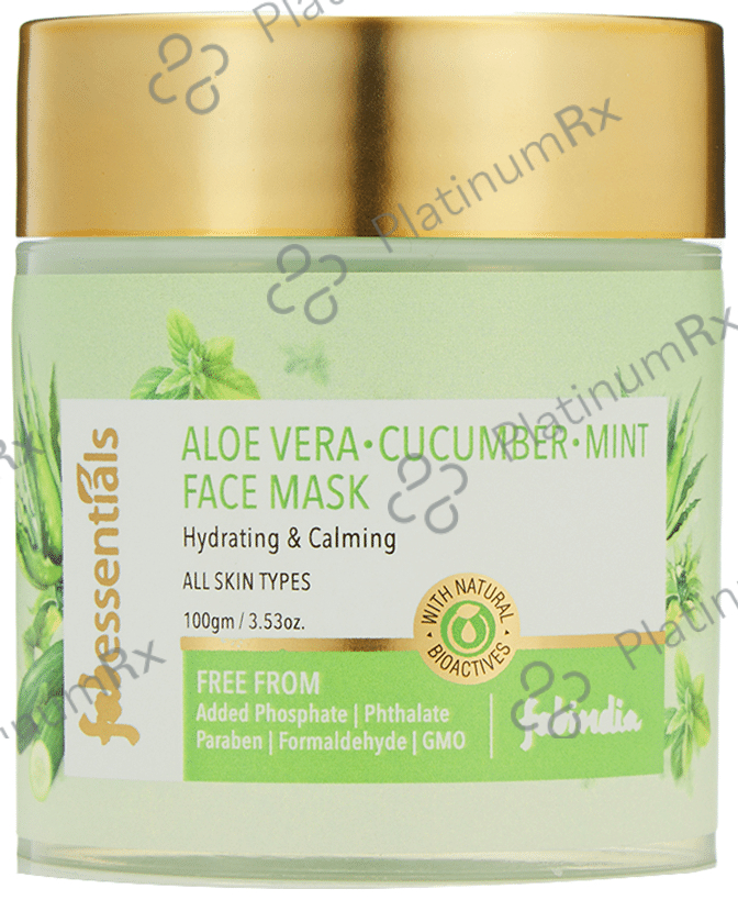 Fabessentials Aloe Vera, Cucumber and Mint Face Mask