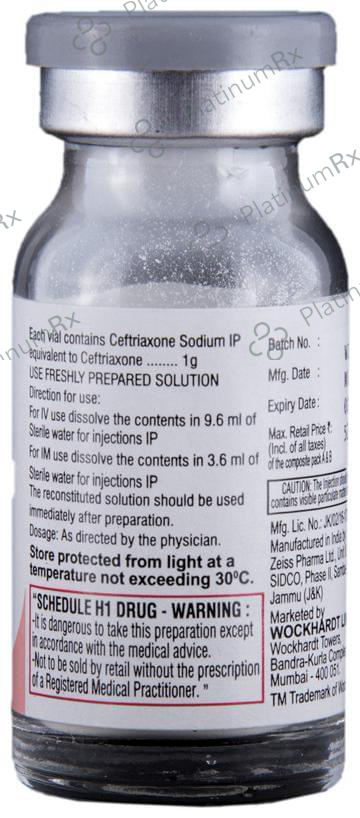 Powercef 1gm Injection