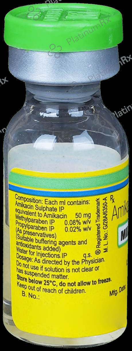 Mikacin 100mg Injection 2ml