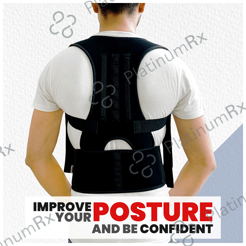 Dr Ortho Posture Corrector Black