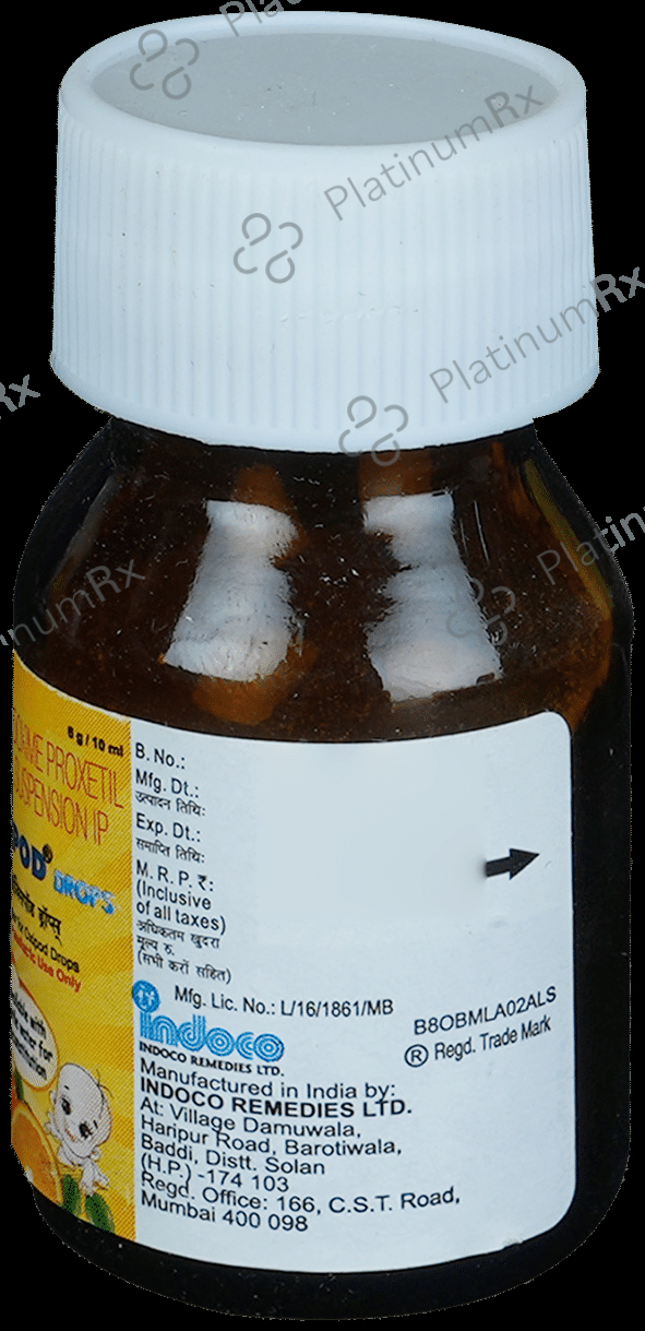 Oxipod 25mg Oral Drops 10ml