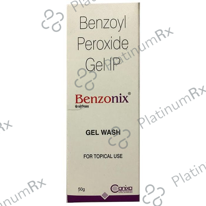 Benzonix 5% Gel Wash 50gm