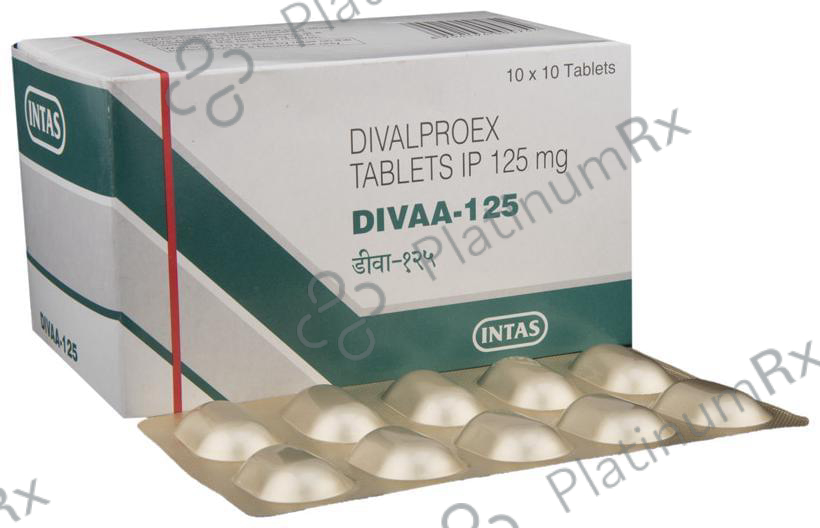 Divaa 125mg Tablet 10s