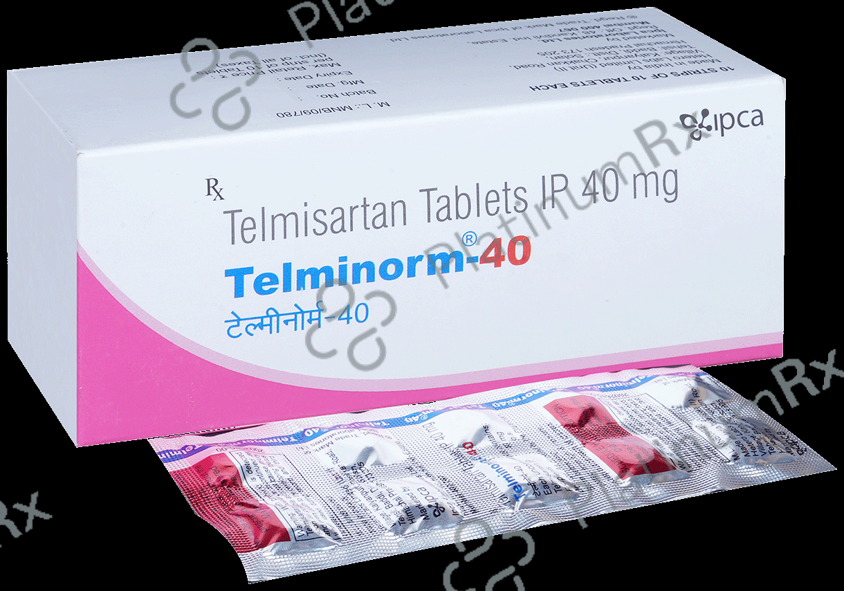 Telminorm 40mg Tablet 10s