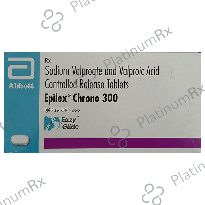 Epilex Chrono 300 Eazy Glide Tablet CR 15s