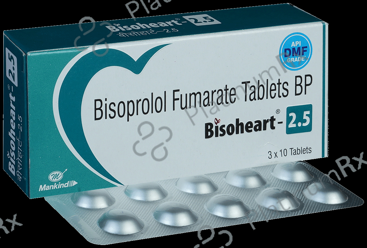 Bisoheart 2.5mg Tablet 10s