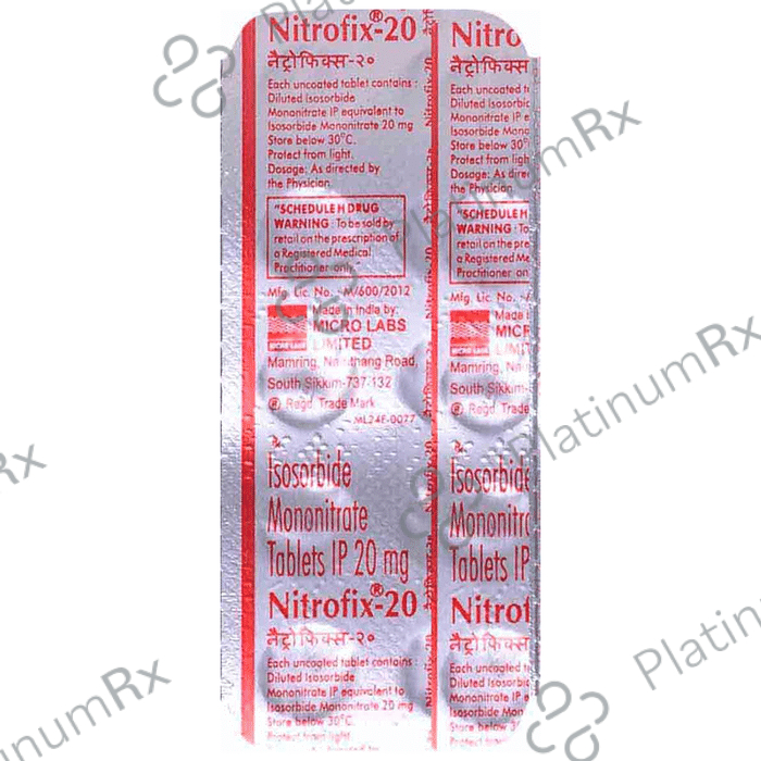 Nitrofix 20 Tablet