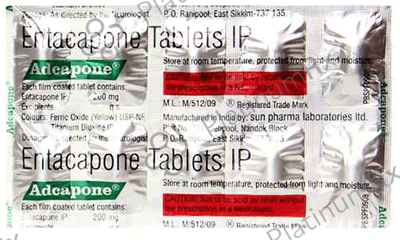 Adcapone 200mg Tablet 10s