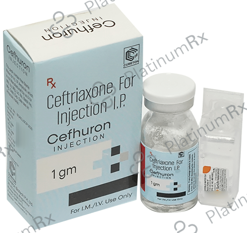 Cefhuron 1gm Injection