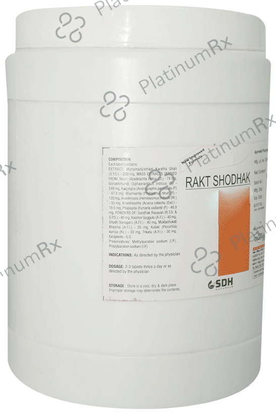 SDH Naturals Rakt Shodhak Tablet