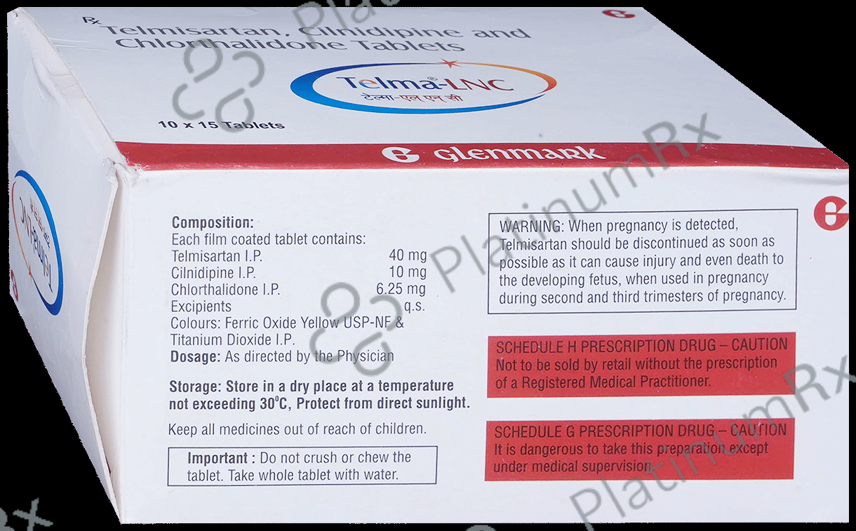 Telma LNC 6.25/10/40mg Tablet 15s