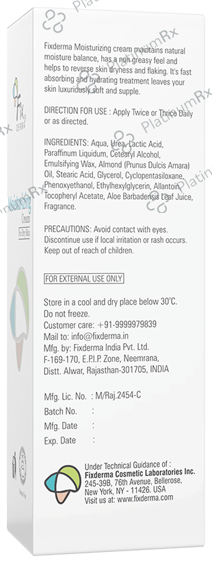 Fixderma Moisturizing Cream
