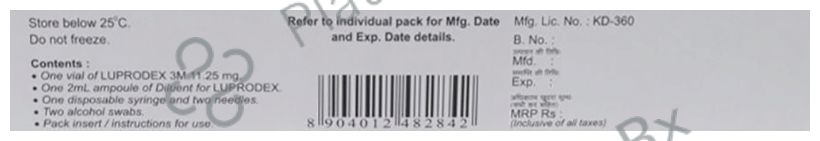 Luprodex 3M 11.25mg Injection
