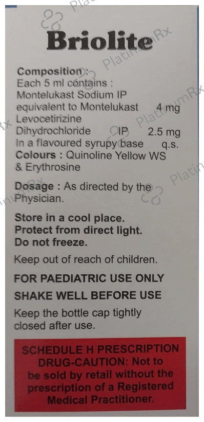 Briolite Syrup