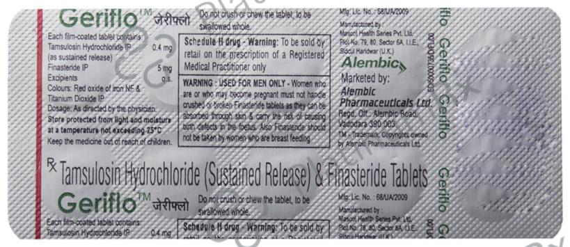 Geriflo 5/0.4mg Tablet SR 10s