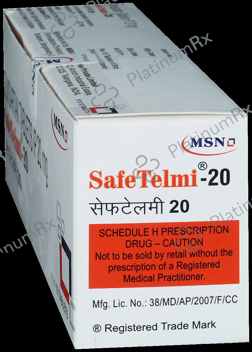 Safetelmi 20 Tablet