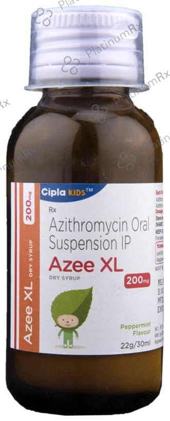 Azee XL 200mg Dry Syrup Peppermint