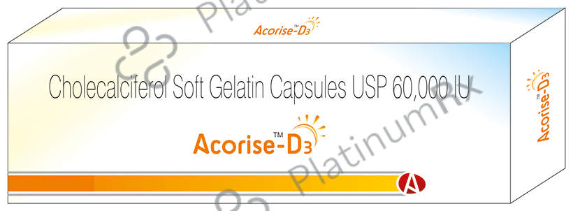 Acorise-D3 Soft Gelatin Capsule