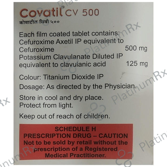 Covatil CV 500 Tablet 10 Tablet