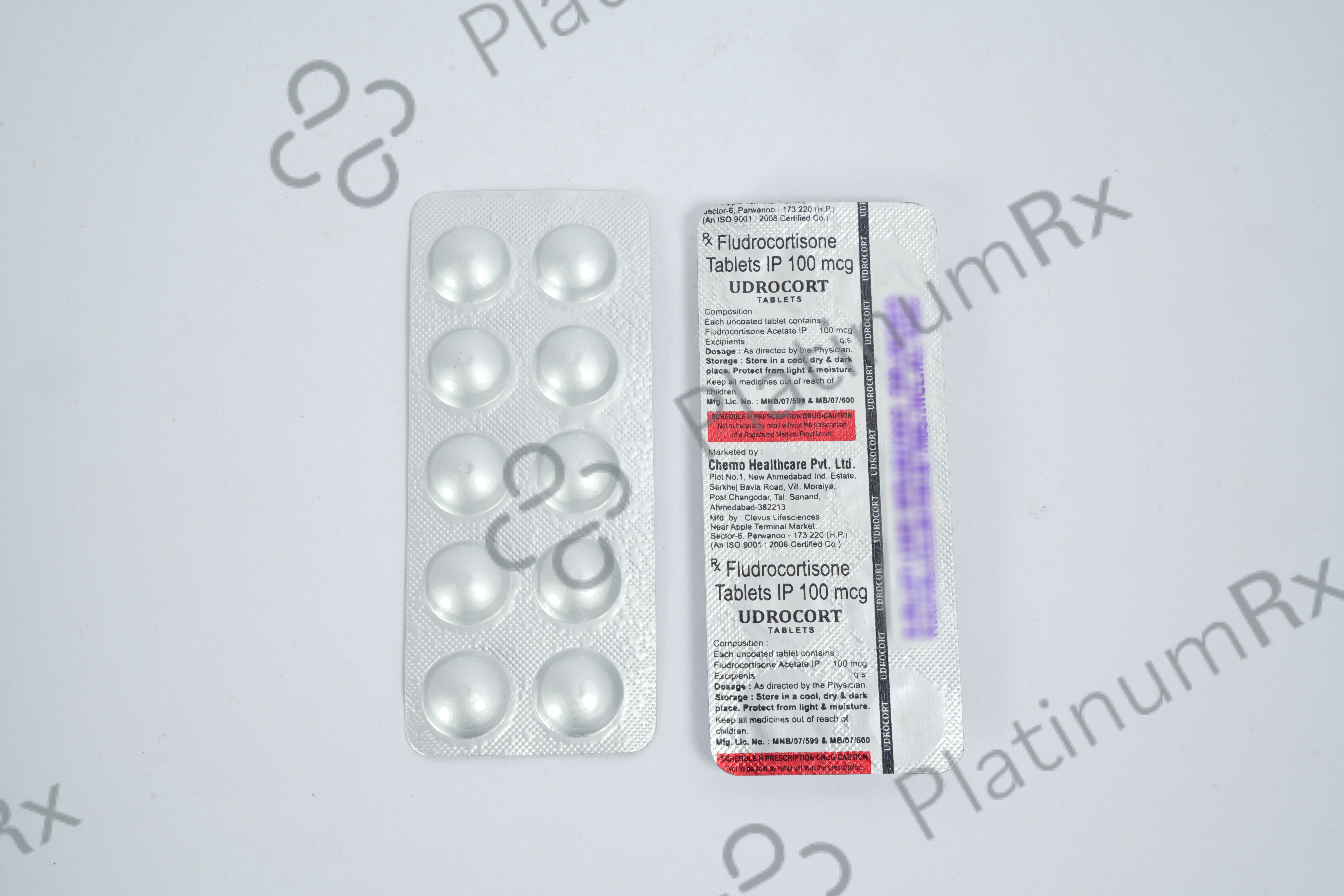 Udrocort 100mcg Tablet 10s